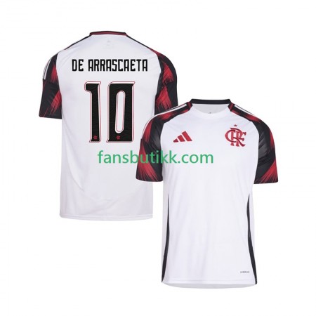 Fotballdrakt CR Flamengo Giorgian de Arrascaeta 10 Bortetrøye 2025-2026 Kortermet
